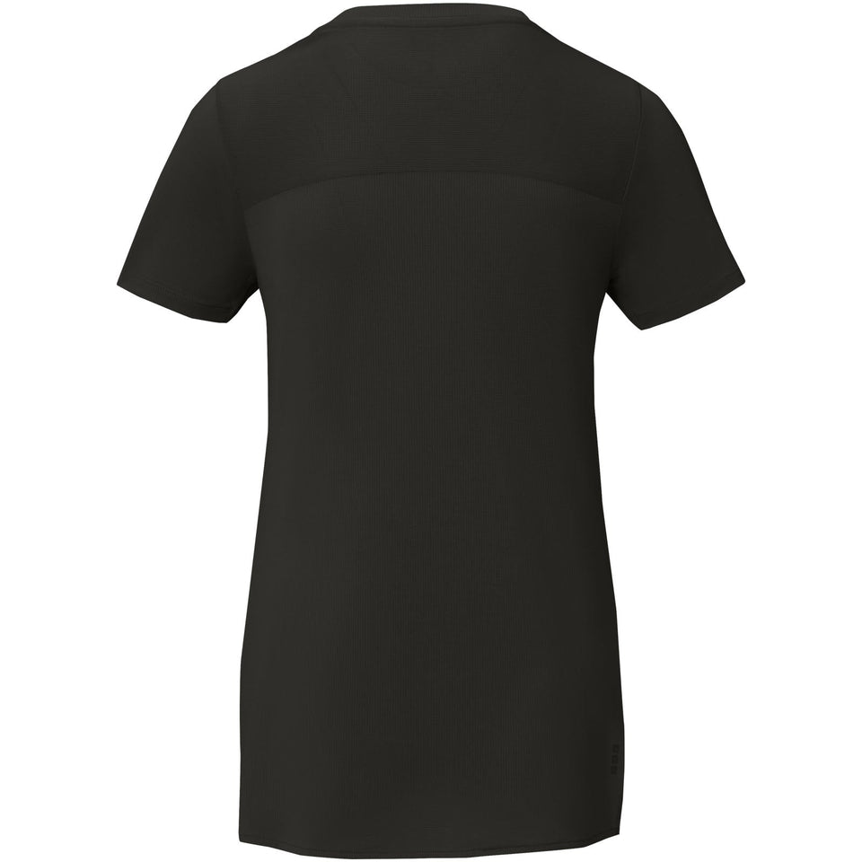 T-shirt a maniche corte cool fit in GRS riciclato da donna Borax personalizzato con logo - Pubblienne