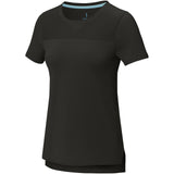 T-shirt a maniche corte cool fit in GRS riciclato da donna Borax personalizzato con logo - Pubblienne