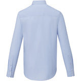 Camicia a maniche lunghe da uomo in tessuto biologico Cuprite personalizzato con logo - Pubblienne