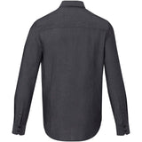Camicia a maniche lunghe da uomo in tessuto biologico Cuprite personalizzato con logo - Pubblienne