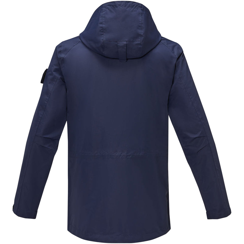 Giacca circolare leggera unisex in materiale riciclato certificato GRS Kai personalizzato con logo - Pubblienne