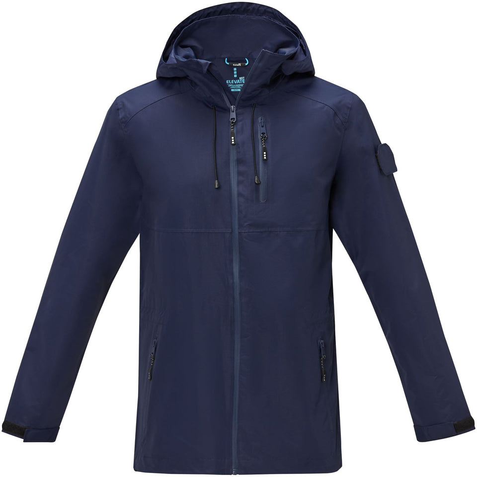 Giacca circolare leggera unisex in materiale riciclato certificato GRS Kai personalizzato con logo - Pubblienne