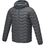 Giacca termica da uomo in piuma e materiale riciclato certificato GRS Petalite personalizzato con logo - Pubblienne