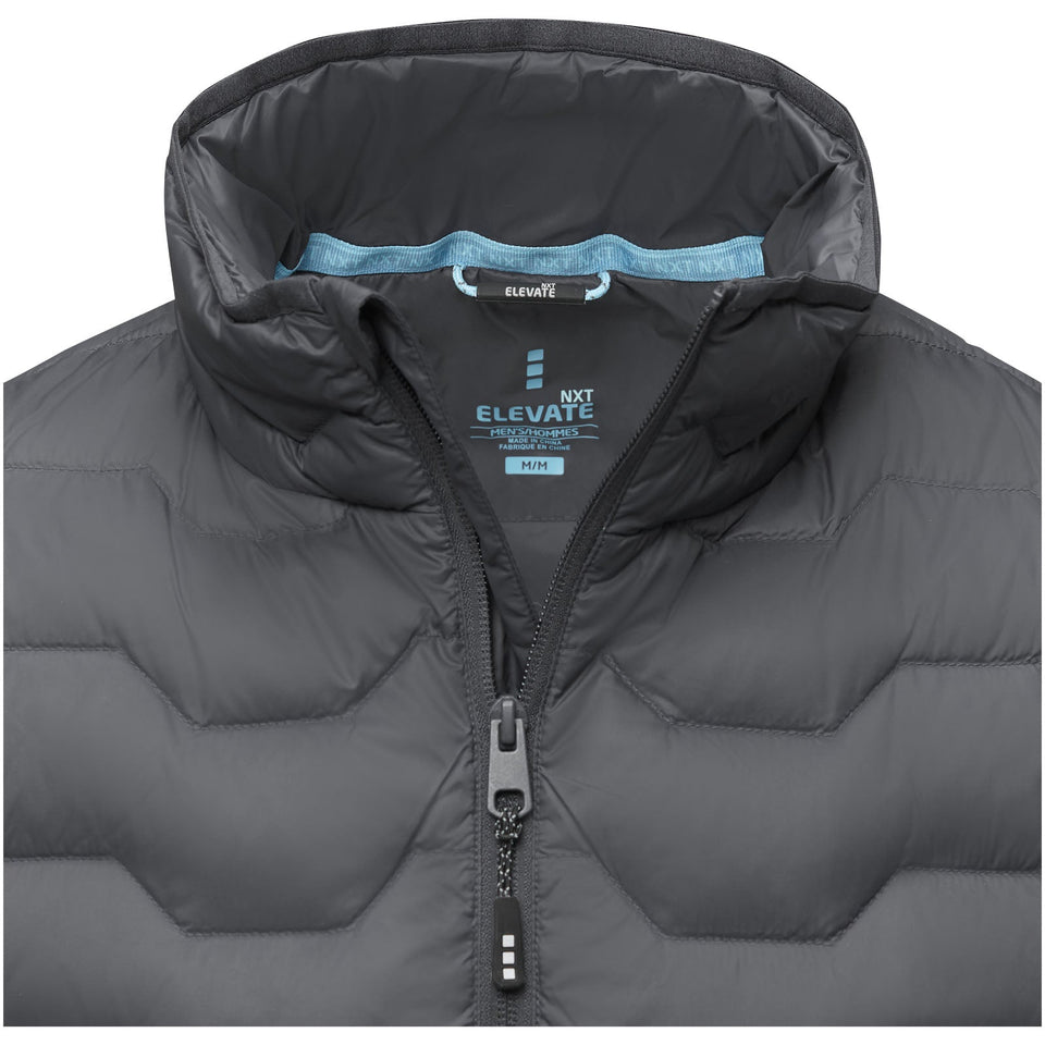 Smanicato termico da uomo in piuma e materiale riciclato GRS Epidote personalizzato con logo - Pubblienne
