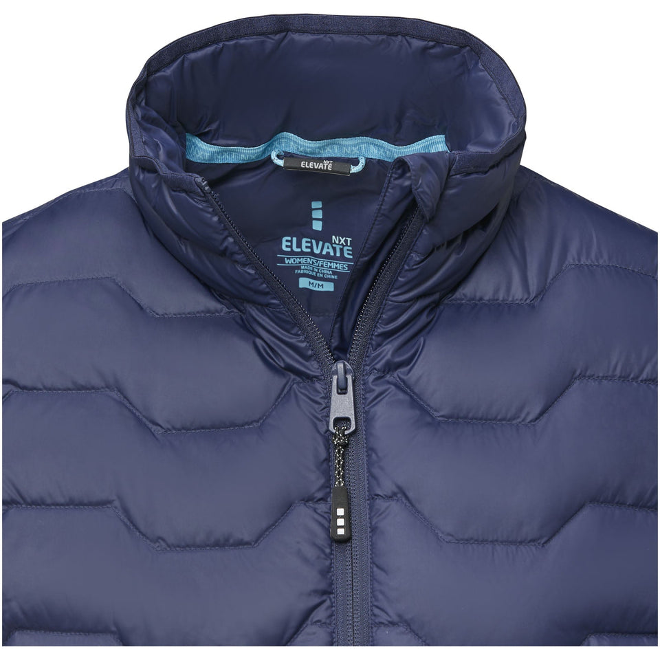 Smanicato termico da donna in piuma e materiale riciclato GRS Epidote personalizzato con logo - Pubblienne