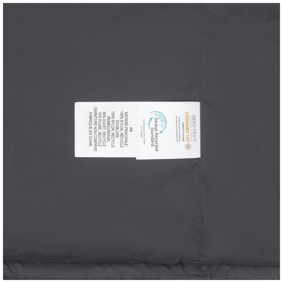 Smanicato termico da donna in piuma e materiale riciclato GRS Epidote personalizzato con logo - Pubblienne