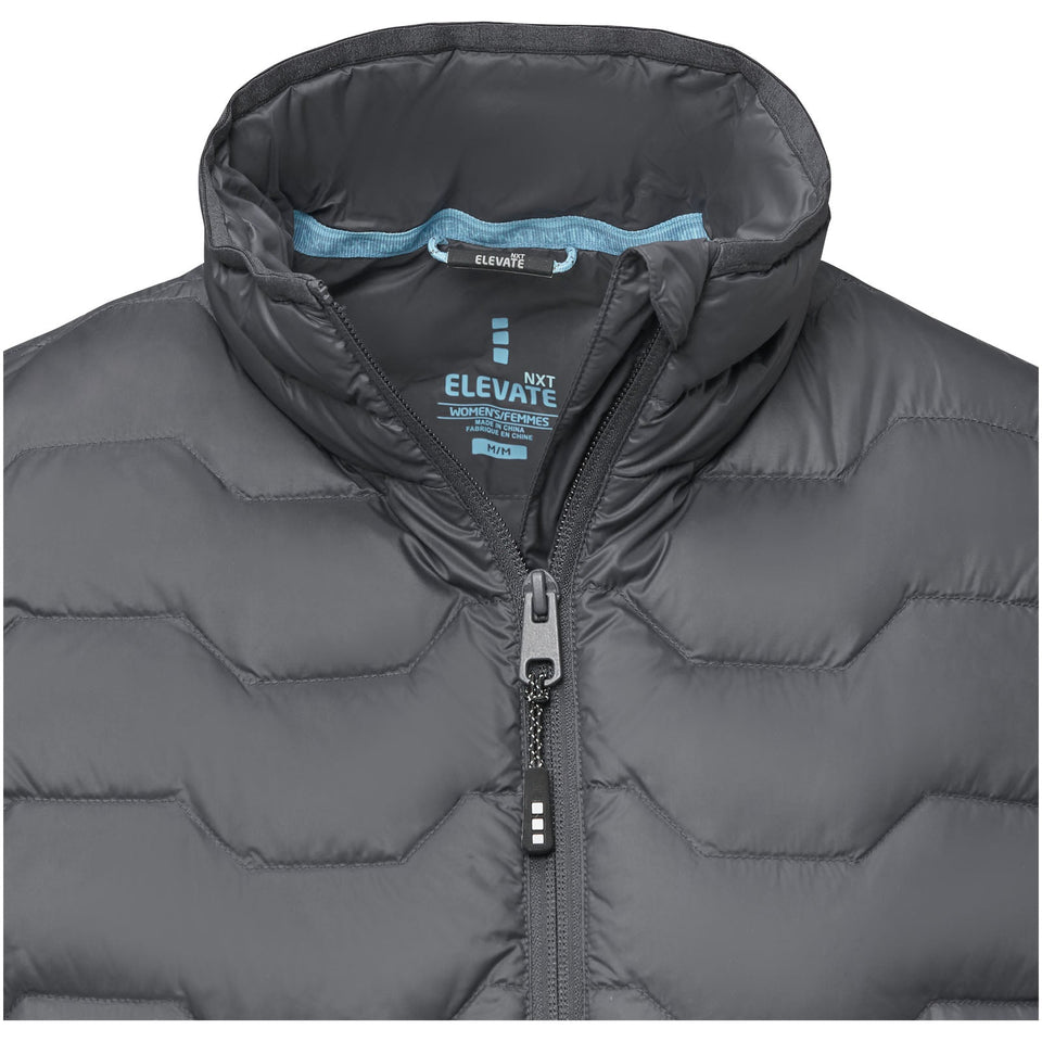 Smanicato termico da donna in piuma e materiale riciclato GRS Epidote personalizzato con logo - Pubblienne