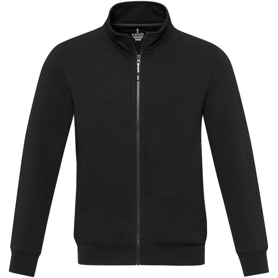 Maglione unisex in tessuto riciclato a cerniera intera Galena Aware™ personalizzato con logo - Pubblienne