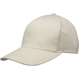 Cappellino in tessuto riciclato Aware™ a 5 pannelli Onyx personalizzato con logo - Pubblienne
