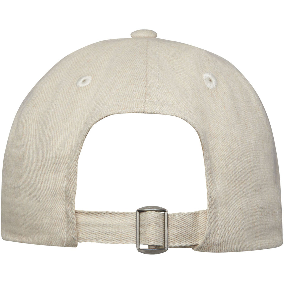 Cappellino in tessuto riciclato Aware™ a 5 pannelli Onyx personalizzato con logo - Pubblienne