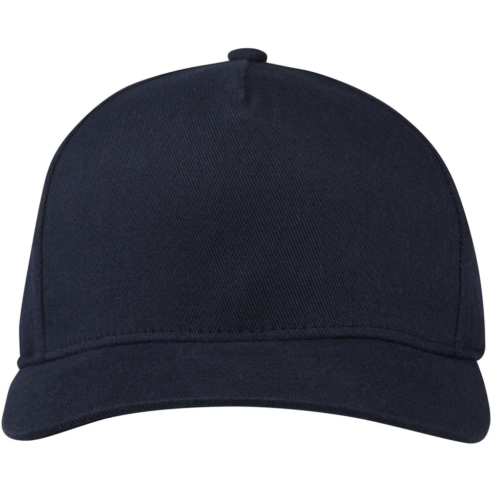 Cappellino in tessuto riciclato Aware™ a 5 pannelli Onyx personalizzato con logo - Pubblienne