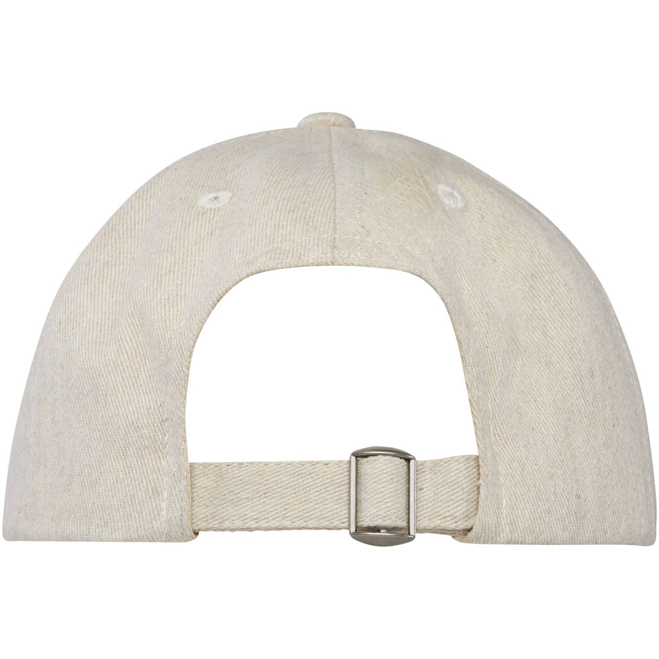 Cappellino in tessuto riciclato Aware™ a 6 pannelli Opal personalizzato con logo - Pubblienne