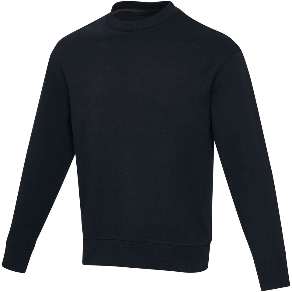 Maglione a girocollo in tessuto riciclato unisex Jet Aware™ personalizzato con logo - Pubblienne