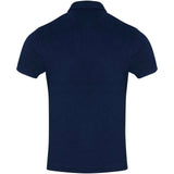 Polo unisex in tessuto terry riciclato Akoya personalizzato con logo - Pubblienne