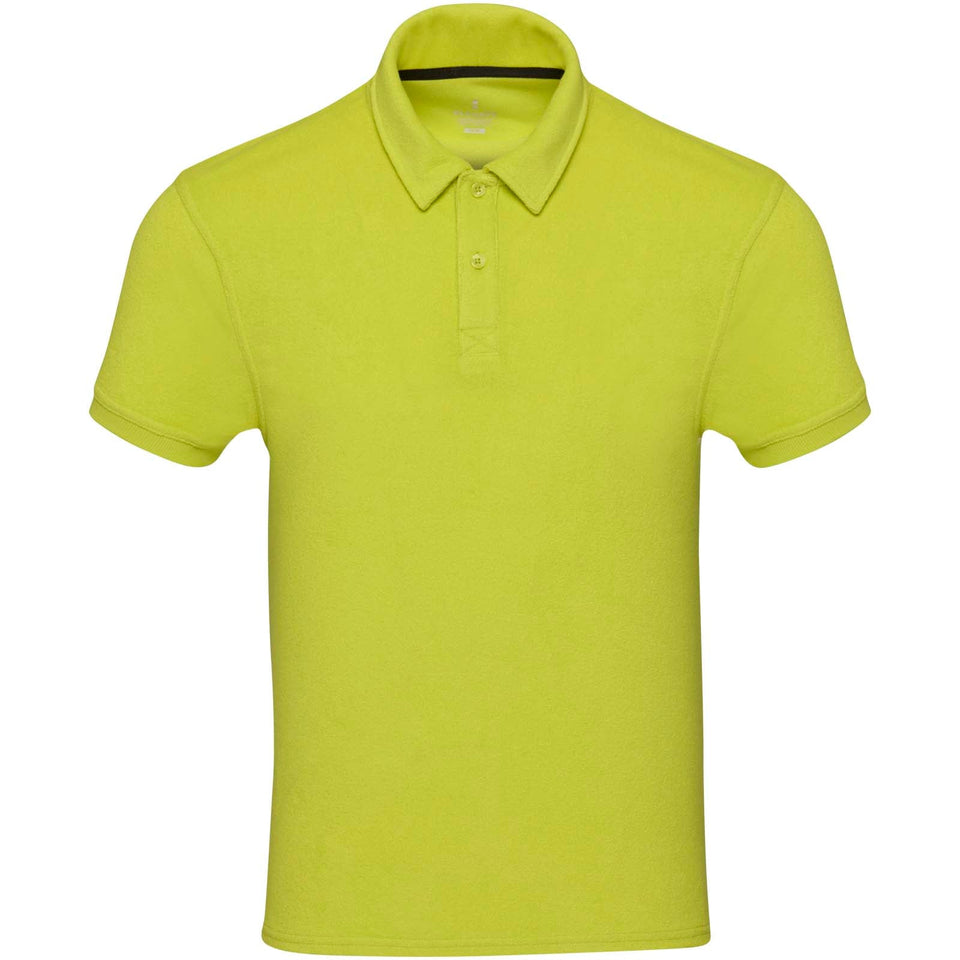 Polo unisex in tessuto terry riciclato Akoya personalizzato con logo - Pubblienne