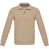 Maglione con cerniera a un quarto in tessuto riciclato unisex Aware™ Tin personalizzato con logo - Pubblienne
