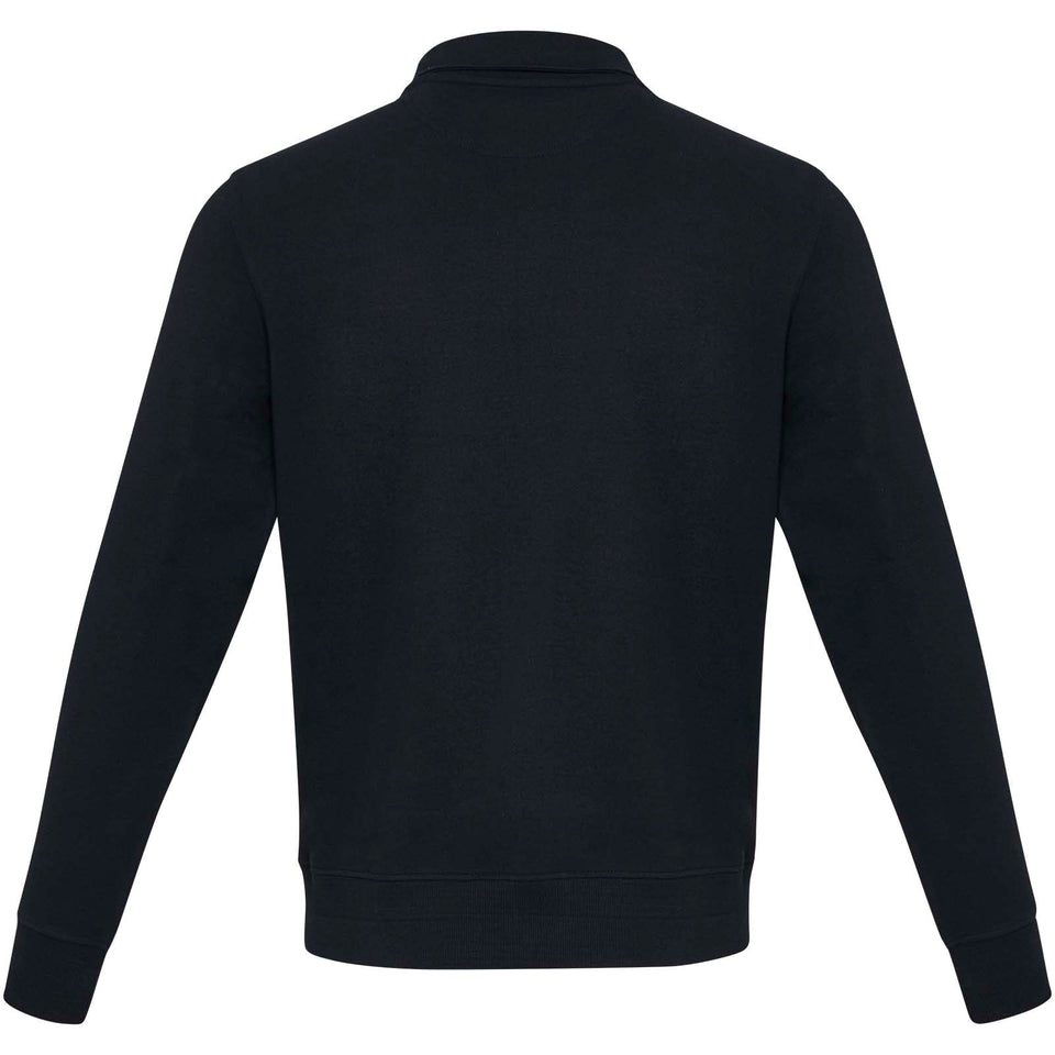Maglione con cerniera a un quarto in tessuto riciclato unisex Aware™ Tin personalizzato con logo - Pubblienne