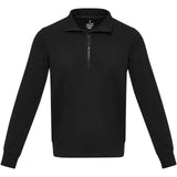 Maglione con cerniera a un quarto in tessuto riciclato unisex Aware™ Tin personalizzato con logo - Pubblienne