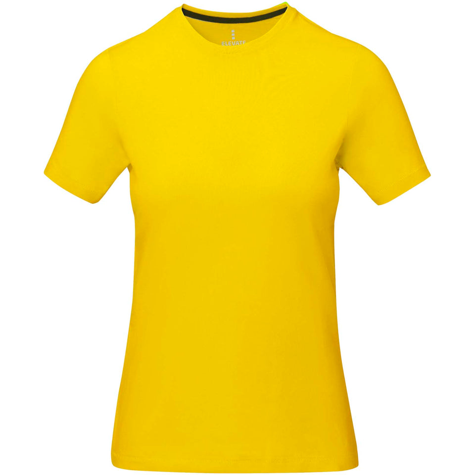 T-shirt Nanaimo a manica corta da donna personalizzato con logo - Pubblienne