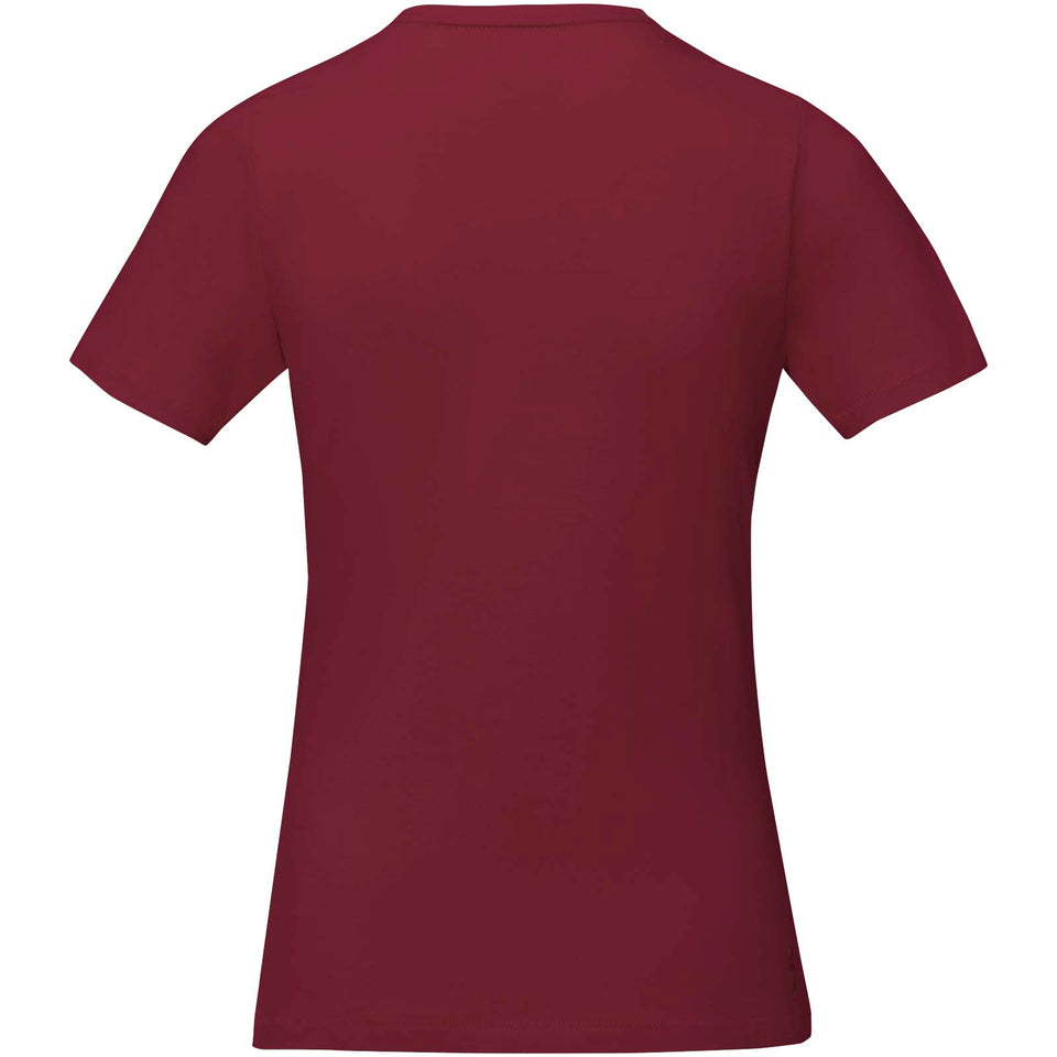 T-shirt Nanaimo a manica corta da donna personalizzato con logo - Pubblienne