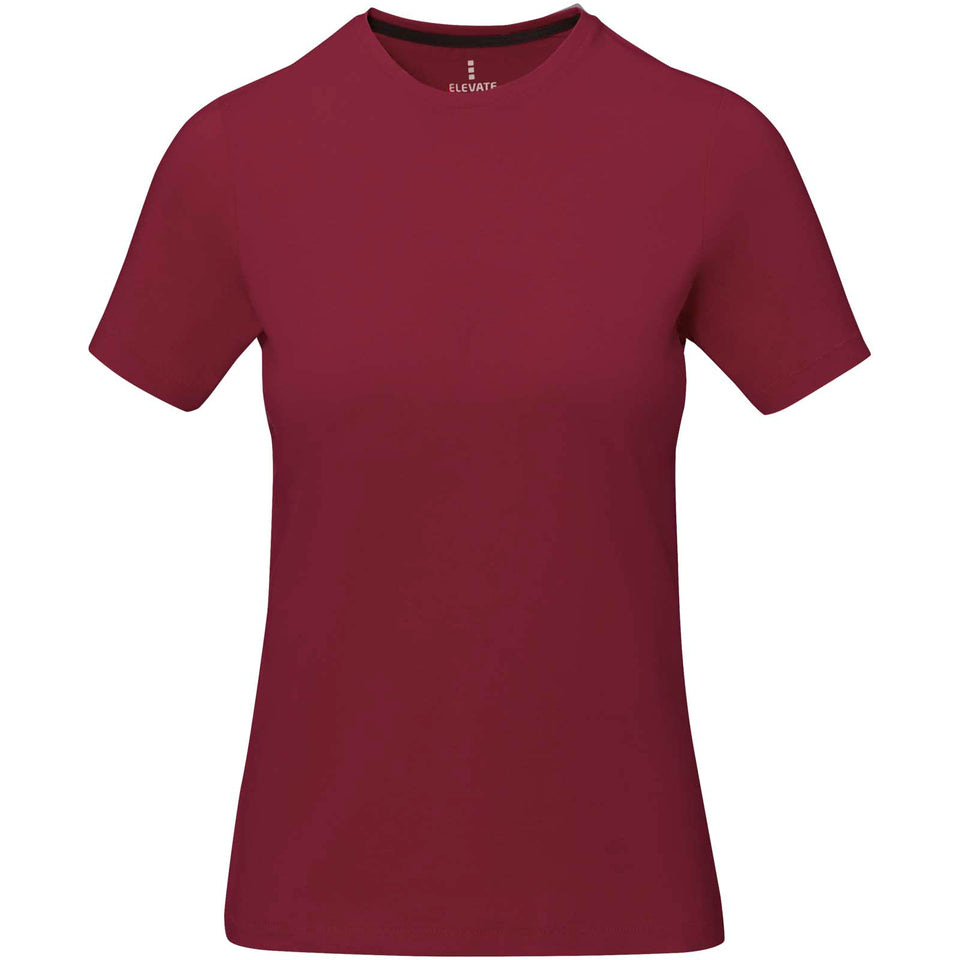 T-shirt Nanaimo a manica corta da donna personalizzato con logo - Pubblienne