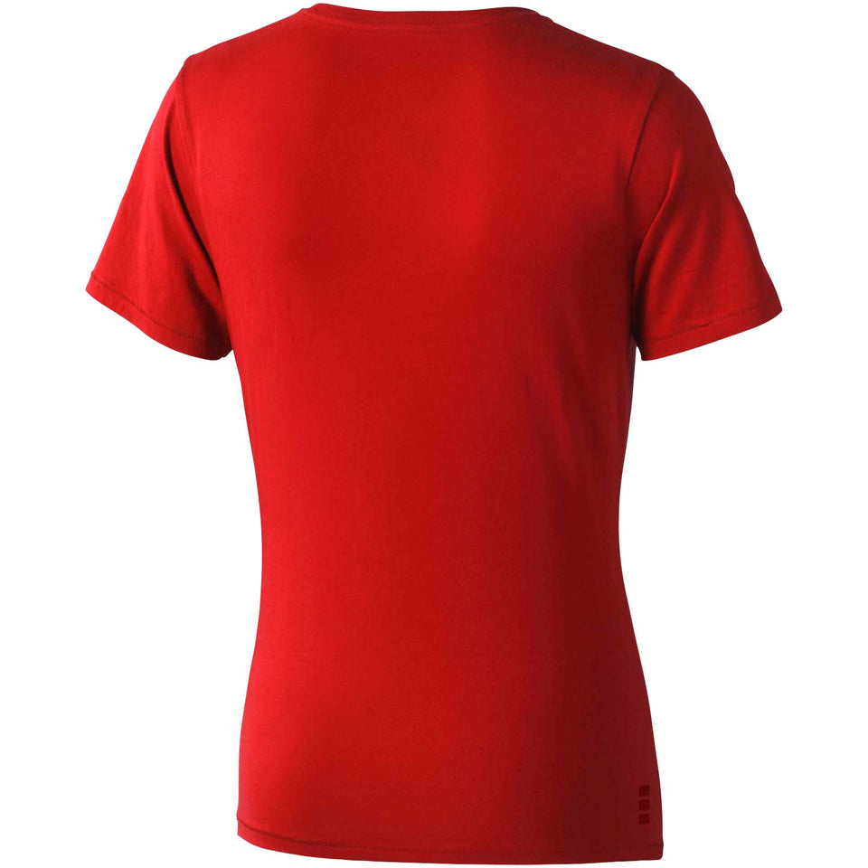 T-shirt Nanaimo a manica corta da donna personalizzato con logo - Pubblienne