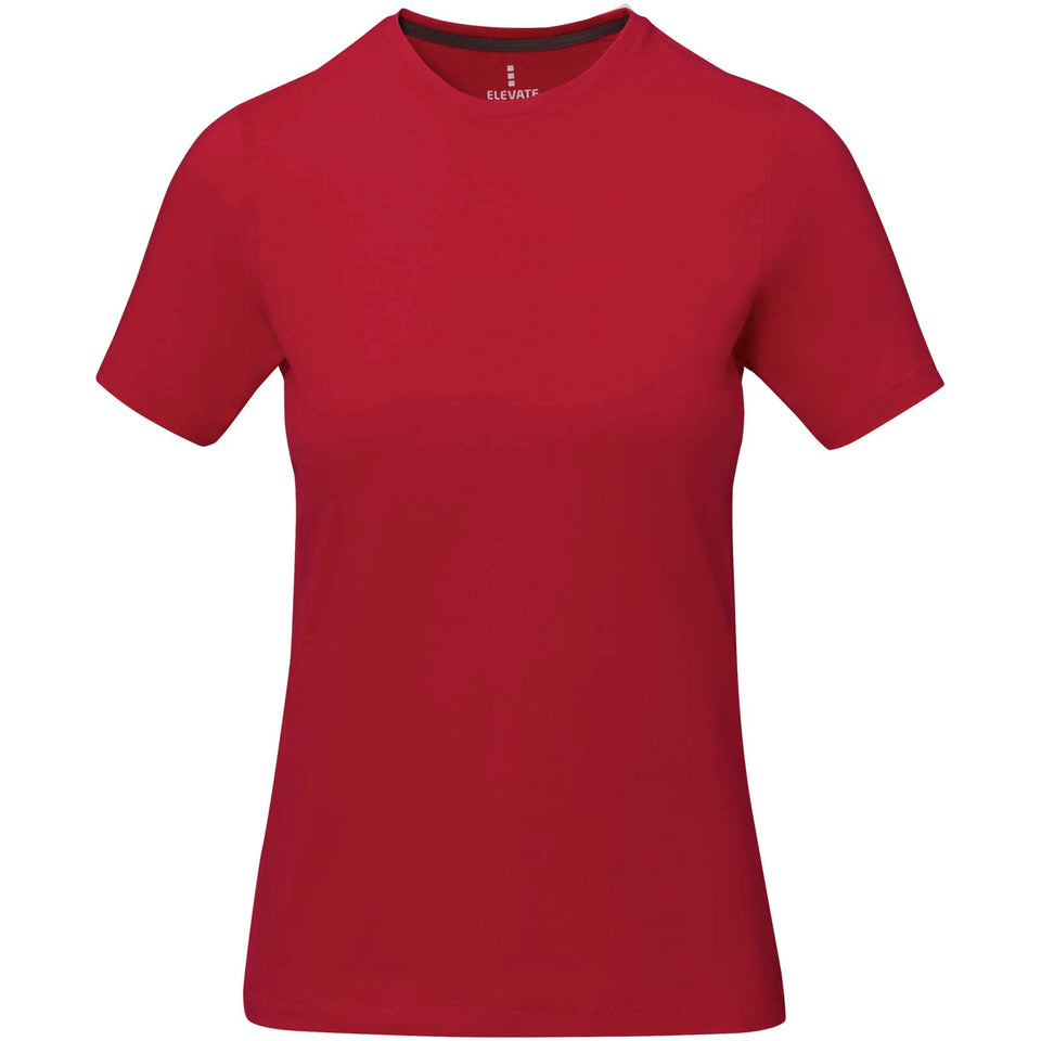 T-shirt Nanaimo a manica corta da donna personalizzato con logo - Pubblienne