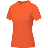 T-shirt Nanaimo a manica corta da donna personalizzato con logo - Pubblienne