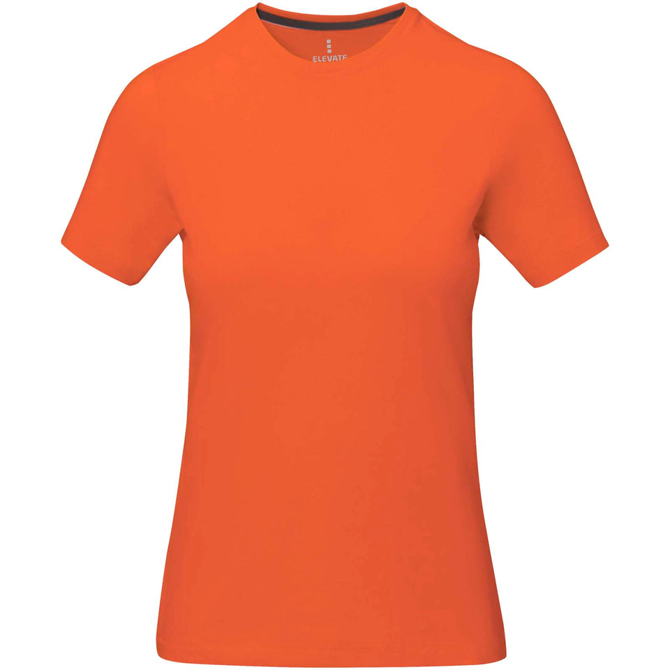 T-shirt Nanaimo a manica corta da donna personalizzato con logo - Pubblienne