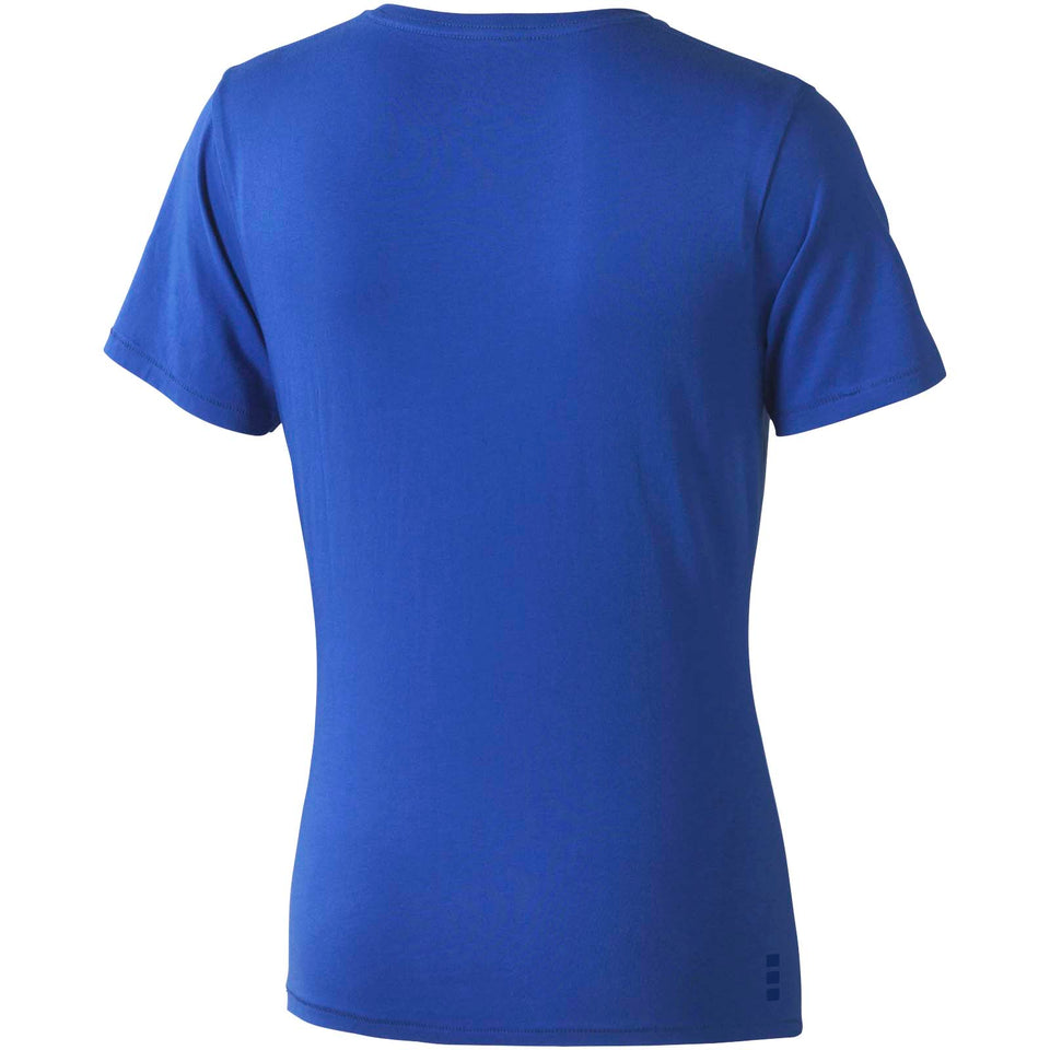 T-shirt Nanaimo a manica corta da donna personalizzato con logo - Pubblienne
