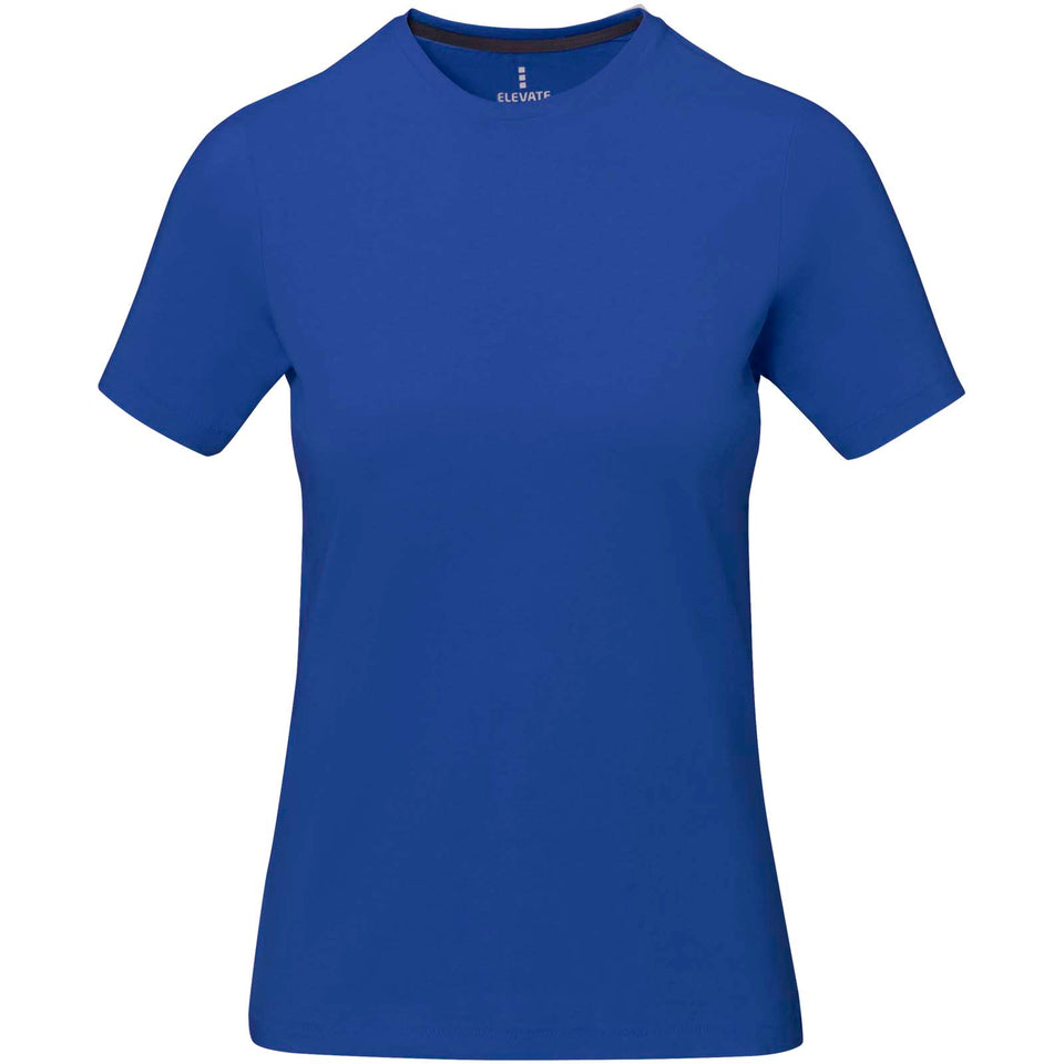 T-shirt Nanaimo a manica corta da donna personalizzato con logo - Pubblienne