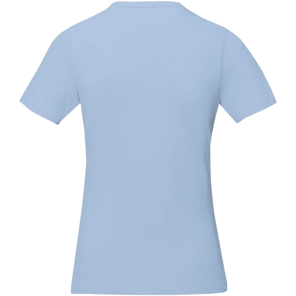 T-shirt Nanaimo a manica corta da donna personalizzato con logo - Pubblienne