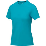 T-shirt Nanaimo a manica corta da donna personalizzato con logo - Pubblienne