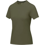 T-shirt Nanaimo a manica corta da donna personalizzato con logo - Pubblienne