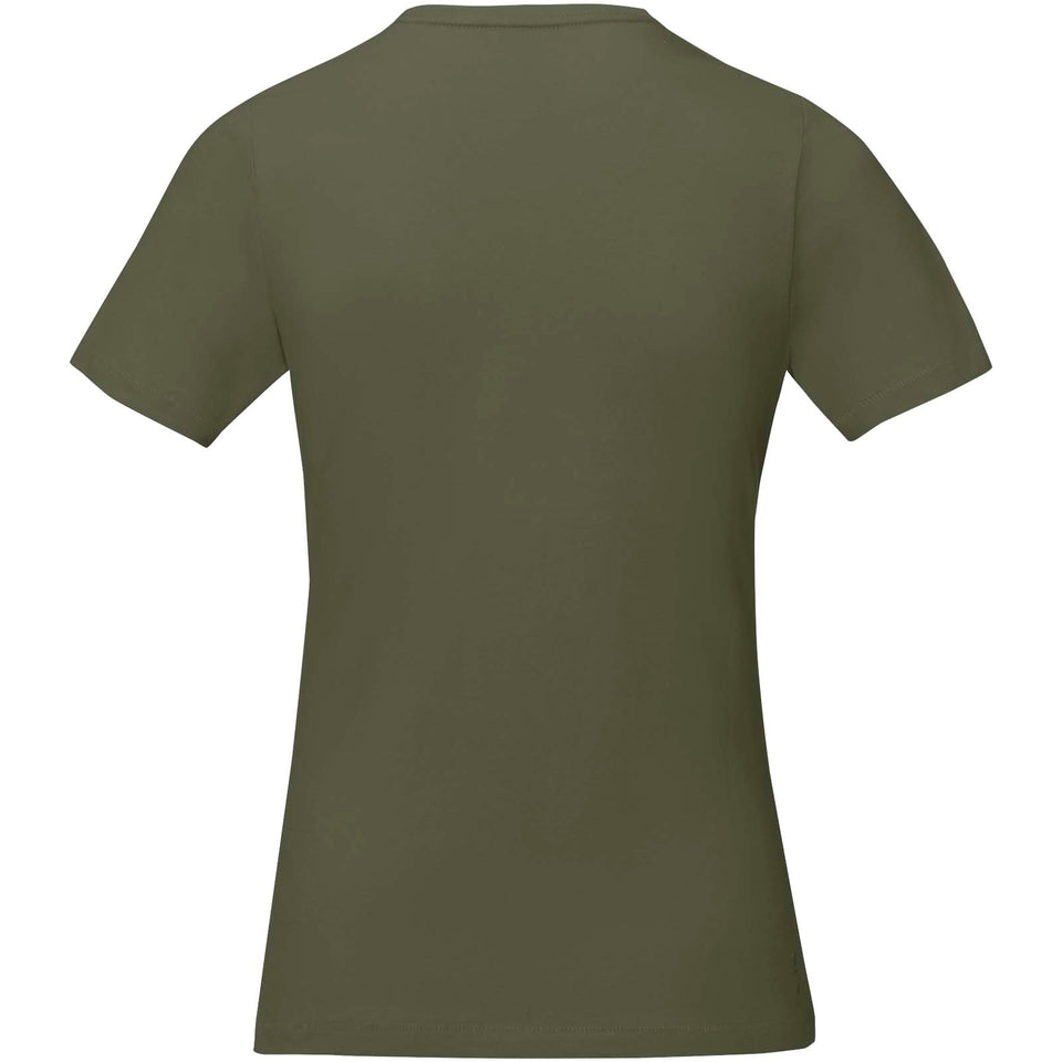 T-shirt Nanaimo a manica corta da donna personalizzato con logo - Pubblienne