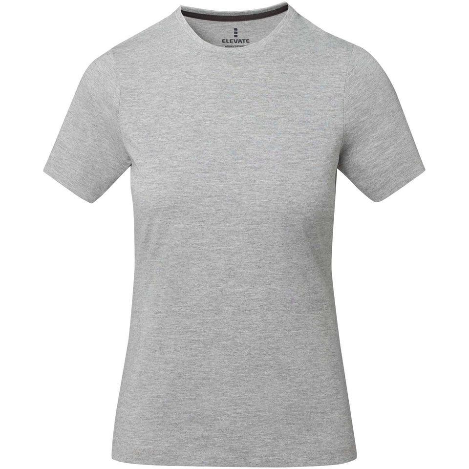 T-shirt Nanaimo a manica corta da donna personalizzato con logo - Pubblienne