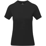 T-shirt Nanaimo a manica corta da donna personalizzato con logo - Pubblienne