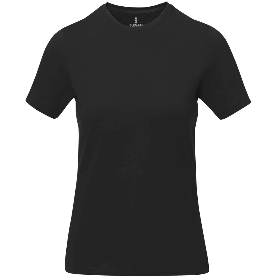 T-shirt Nanaimo a manica corta da donna personalizzato con logo - Pubblienne