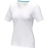 T-shirt Kawartha in tessuto organico a manica corta da donna personalizzato con logo - Pubblienne
