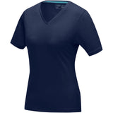 T-shirt Kawartha in tessuto organico a manica corta da donna personalizzato con logo - Pubblienne