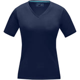 T-shirt Kawartha in tessuto organico a manica corta da donna personalizzato con logo - Pubblienne