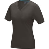 T-shirt Kawartha in tessuto organico a manica corta da donna personalizzato con logo - Pubblienne