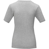 T-shirt Kawartha in tessuto organico a manica corta da donna personalizzato con logo - Pubblienne