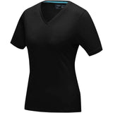 T-shirt Kawartha in tessuto organico a manica corta da donna personalizzato con logo - Pubblienne