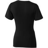 T-shirt Kawartha in tessuto organico a manica corta da donna personalizzato con logo - Pubblienne