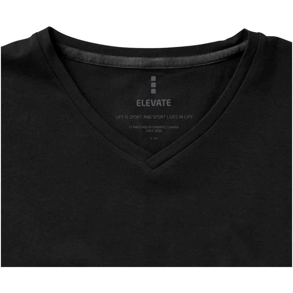 T-shirt Kawartha in tessuto organico a manica corta da donna personalizzato con logo - Pubblienne