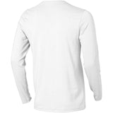 T-shirt Ponoka in tessuto organico a manica lunga da uomo personalizzato con logo - Pubblienne