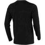 T-shirt Ponoka in tessuto organico a manica lunga da uomo personalizzato con logo - Pubblienne
