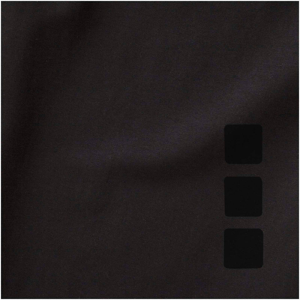 T-shirt Ponoka in tessuto organico a manica lunga da uomo personalizzato con logo - Pubblienne