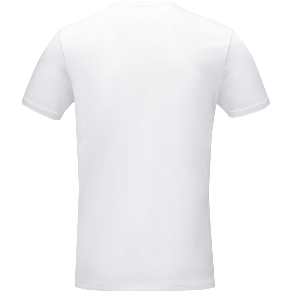 T-shirt Balfour in tessuto organico a manica corta da uomo personalizzato con logo - Pubblienne